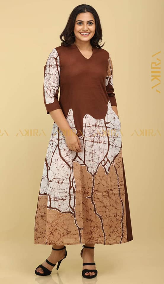 Unita batik Designer dress