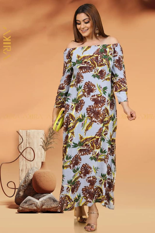 Ashanti Off Shoulder Dress