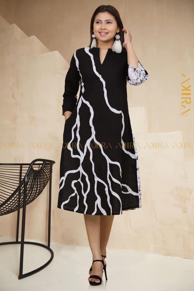 Trea-May Batik Dress