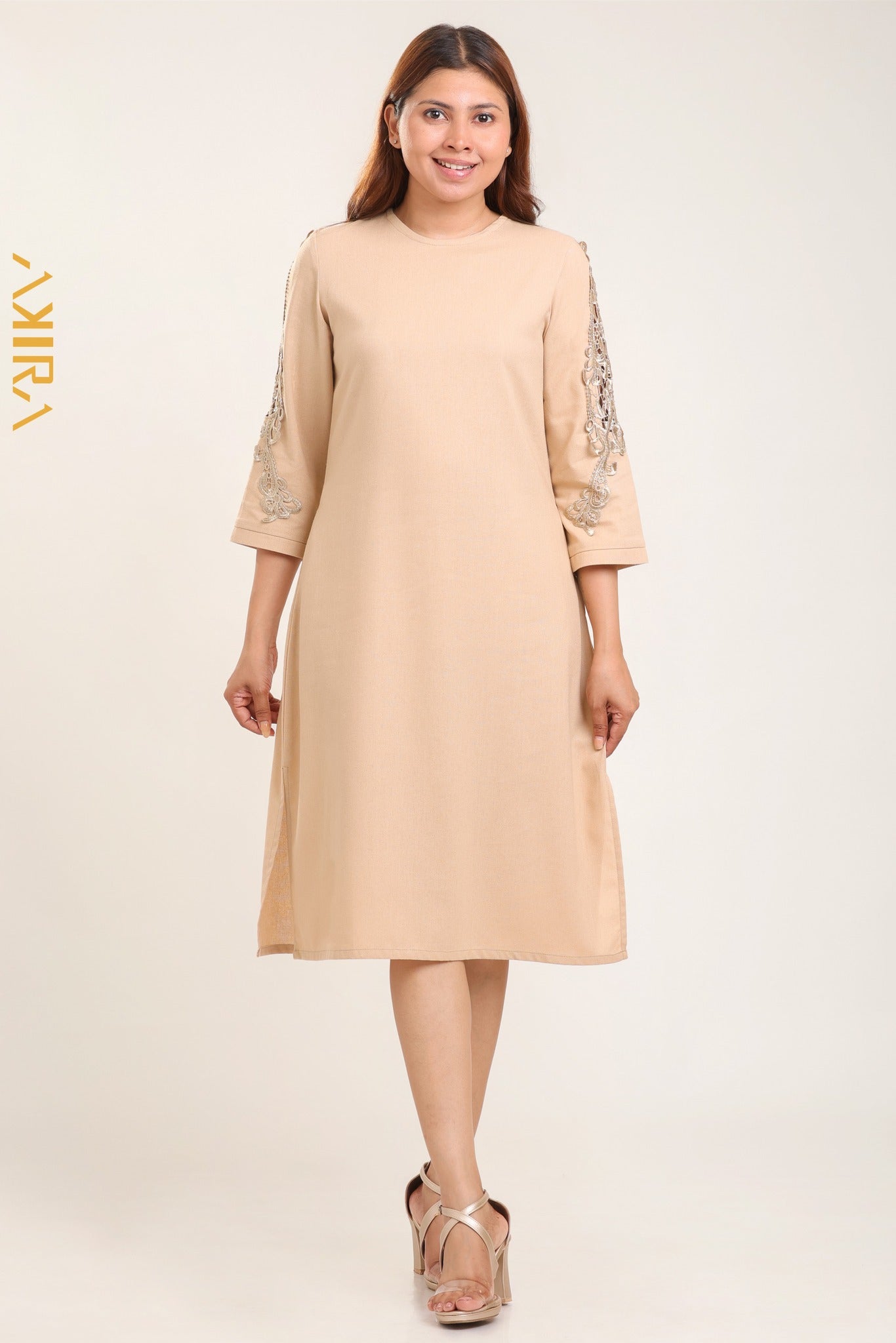 Leocadia Sleeve Detail Dress