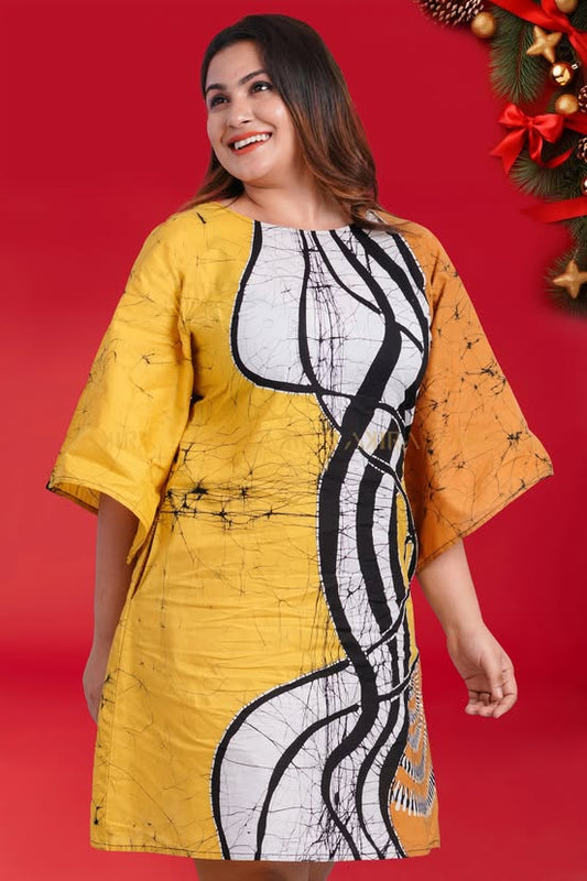 Amelia Batik Designer Dress