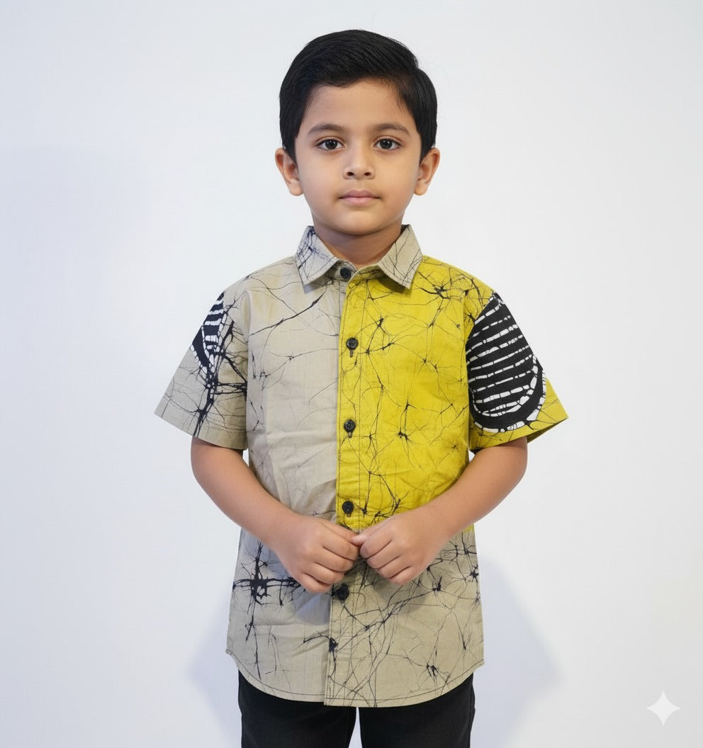 Moon Star Elegant Kids Shirt
