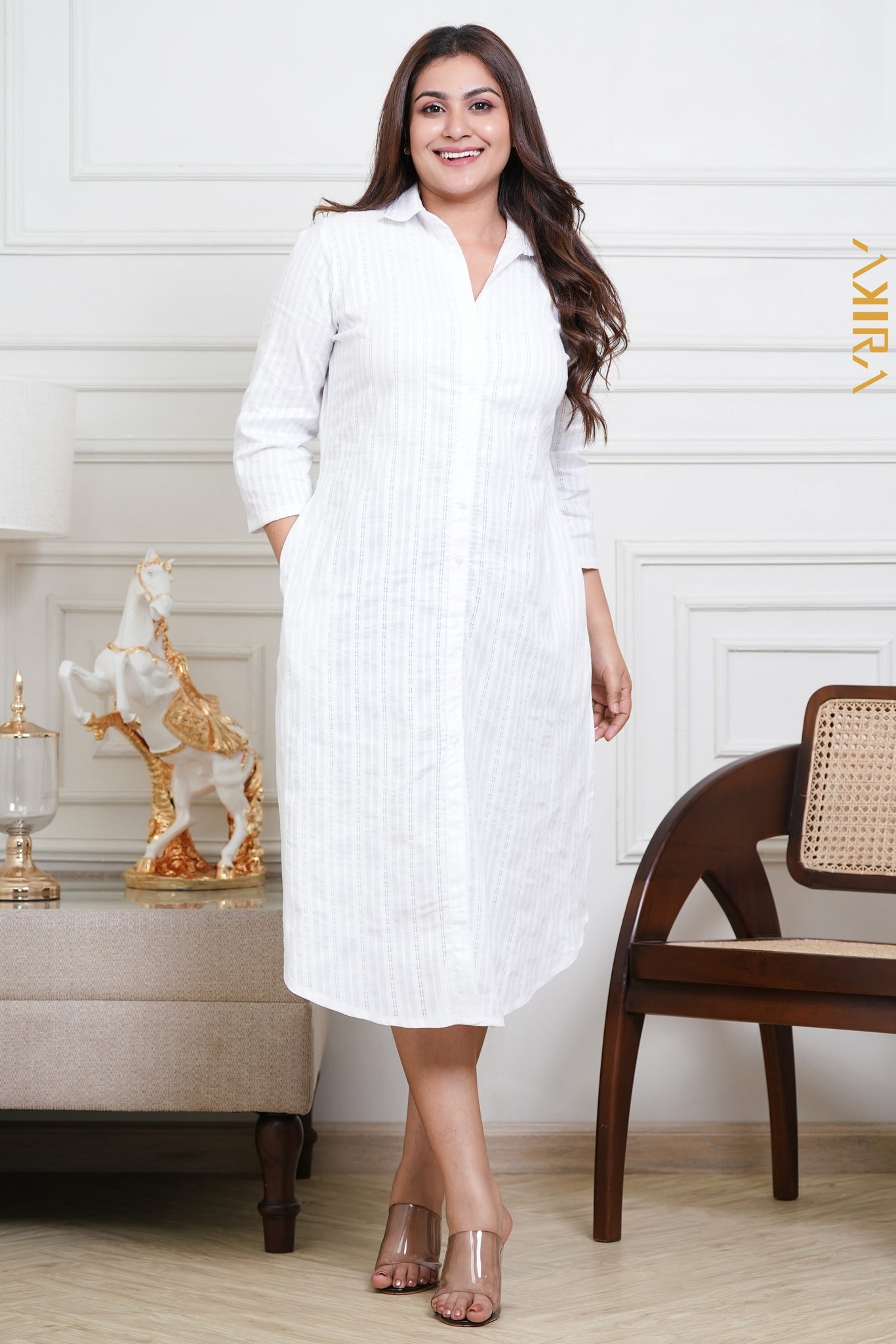 Scarlet Lady Elegant Dress
