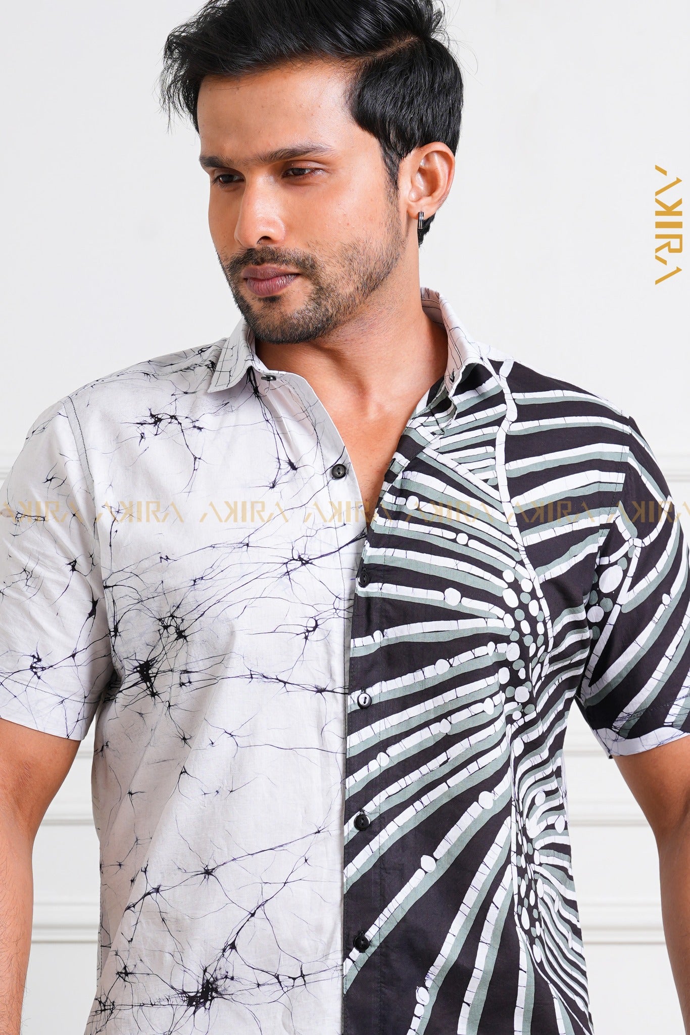 Volt Attire Men Batik Shirt