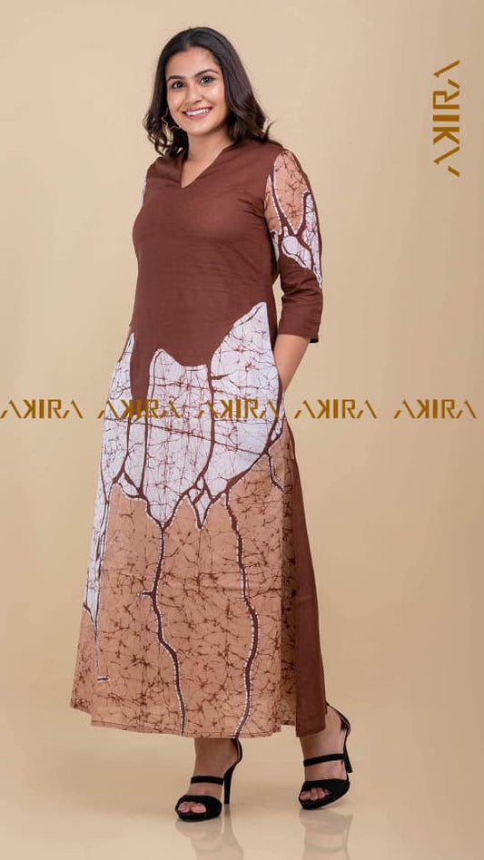 Unita batik Designer dress
