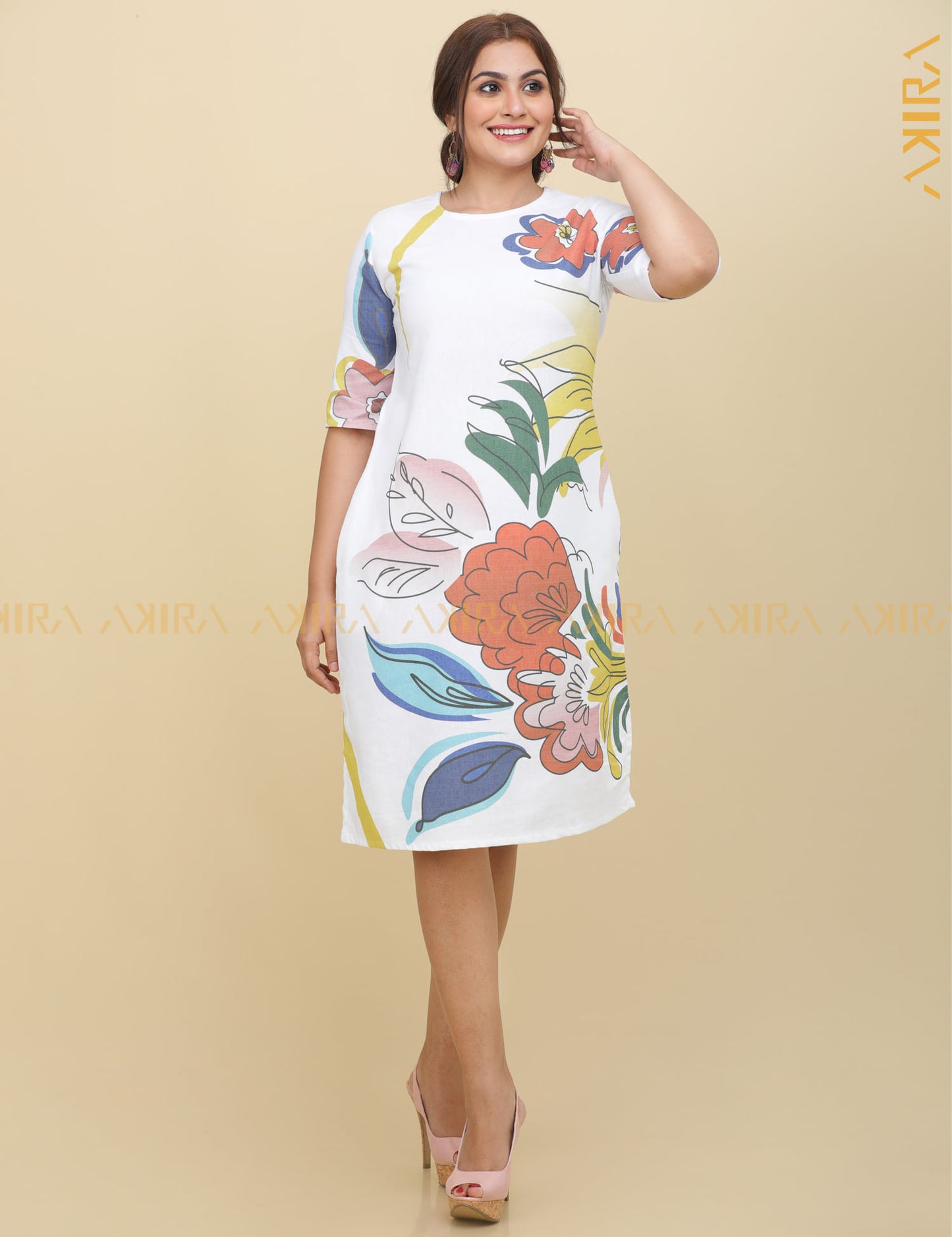 Linen Lilium Dress