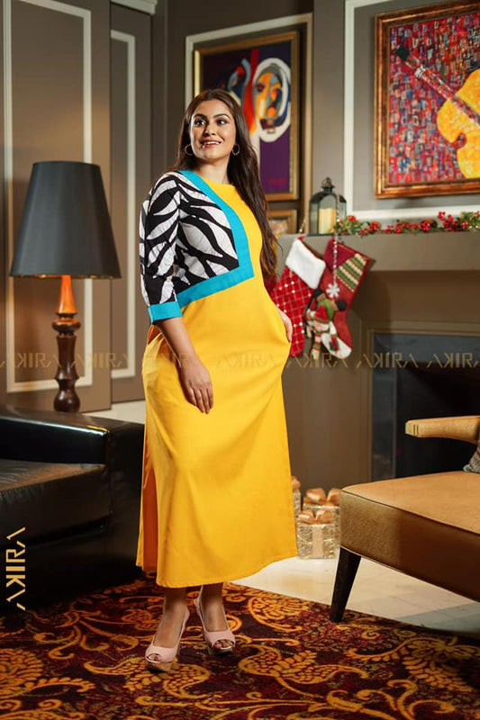 Maisy Batik Detail Dress