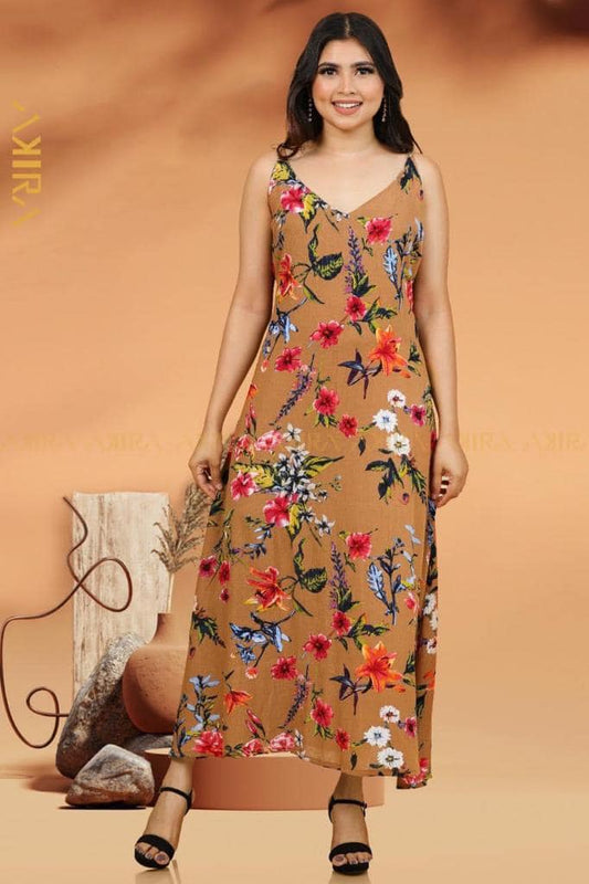 Aseliya Floral Print Dress