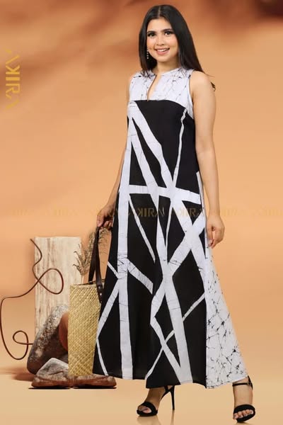 Cleopatra batik dress