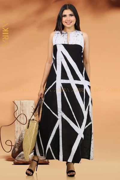 Cleopatra batik dress