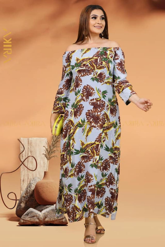 Ashanti Off Shoulder Dress