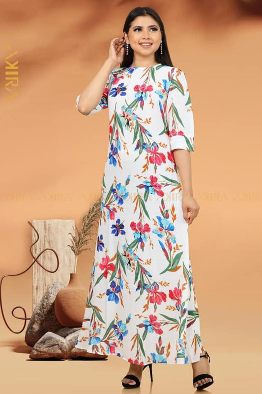 Devika printed Dress