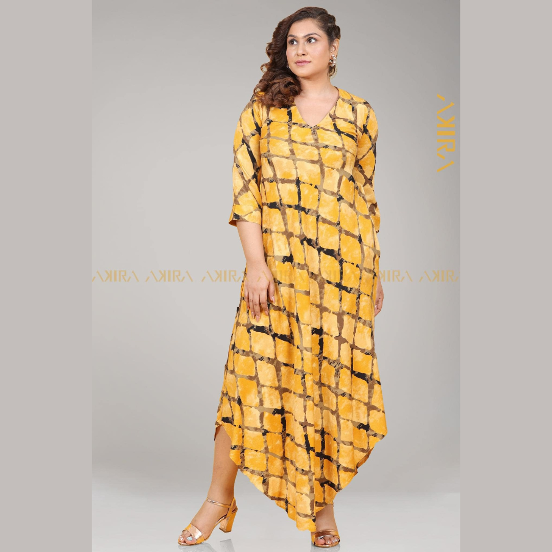 Marigold Easy Silhouette Dress