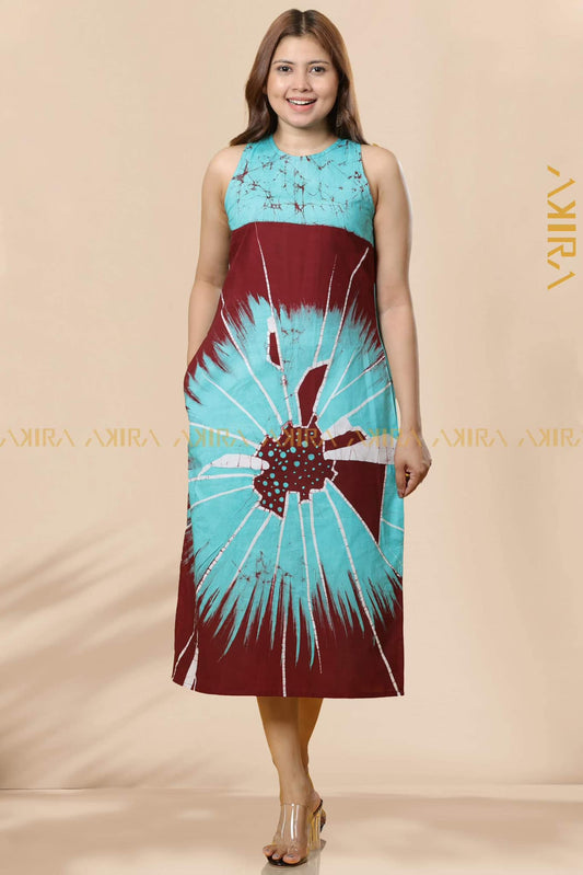 Mystery Moon Batik Dress