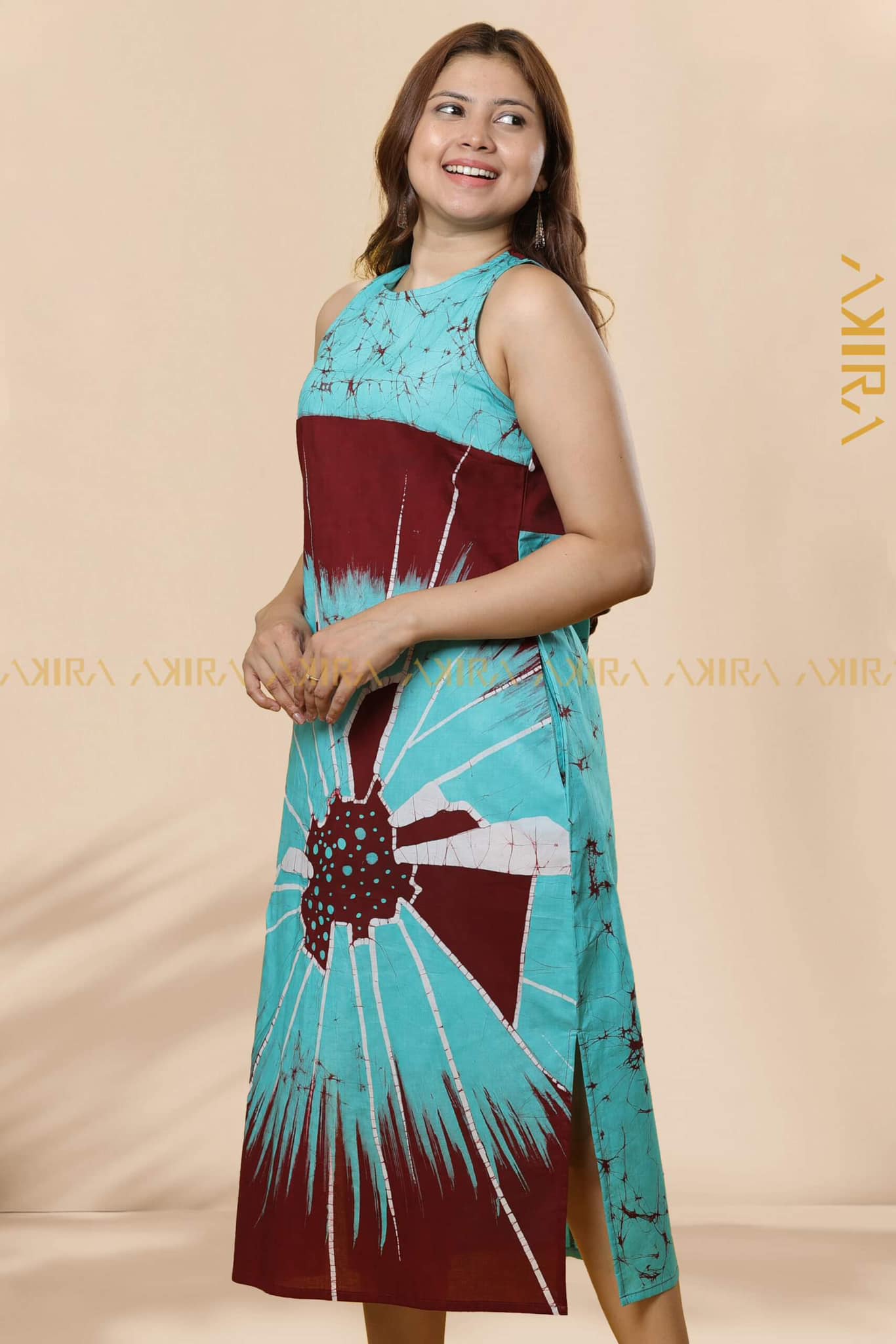 Mystery Moon Batik Dress