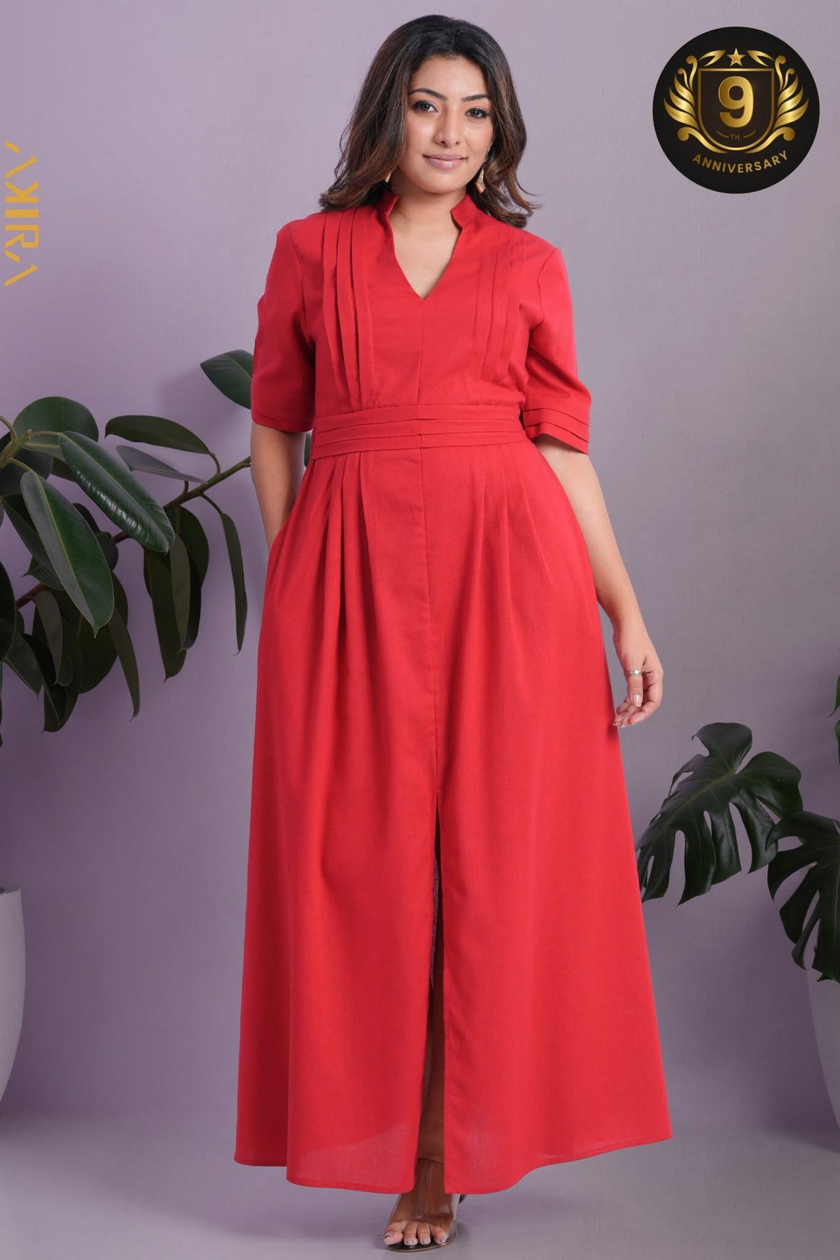 Red maple Dress