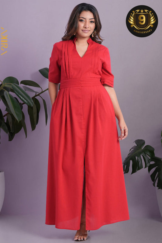 Red maple Dress