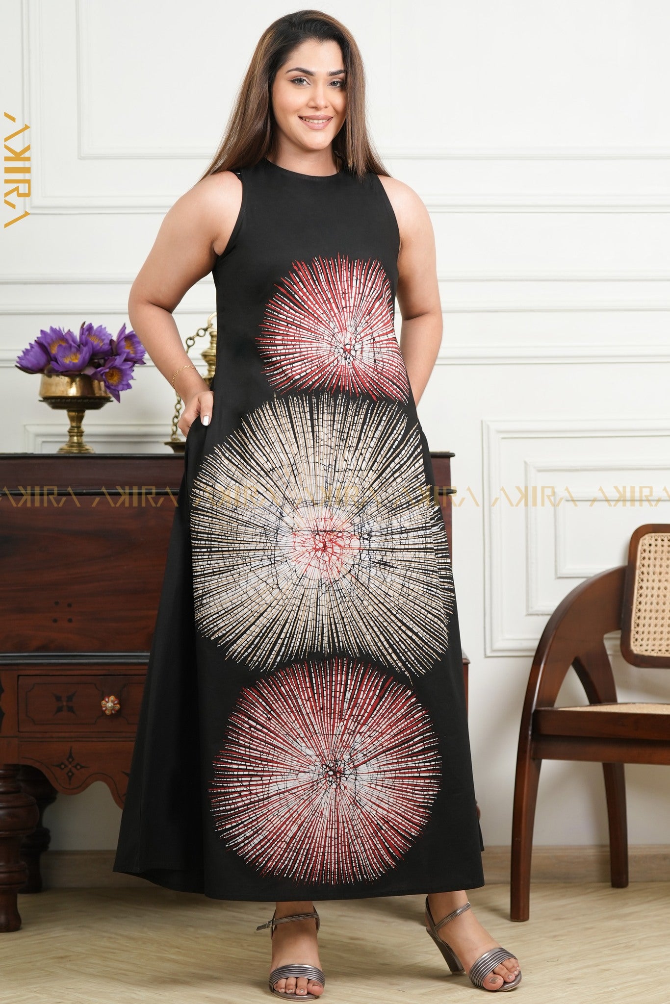 Galaxy Star Batik Dress