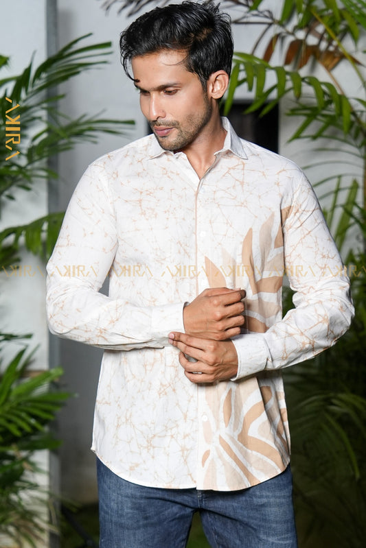 Golden Luxe Batik Shirt