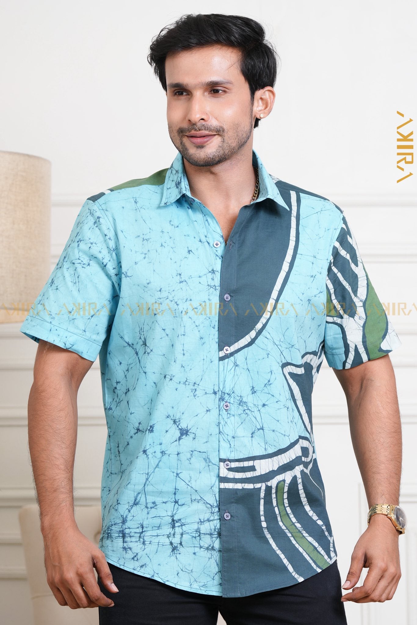 Aaradhya Batik Gents Shirt