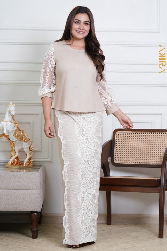 Quinn Designer Top and Lungi