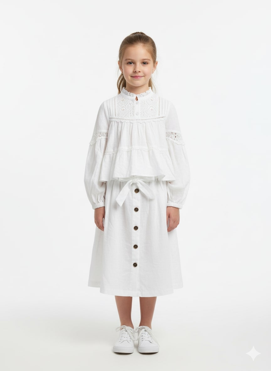 Snowflake Bliss Kids Top