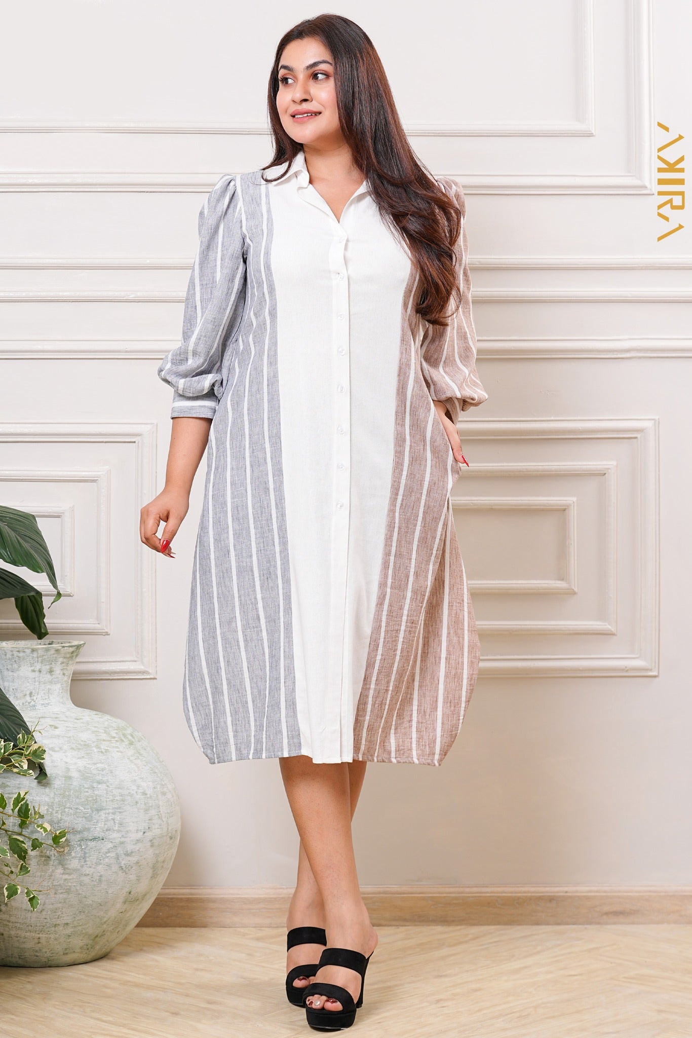 Opal Bloom Elegant Dress