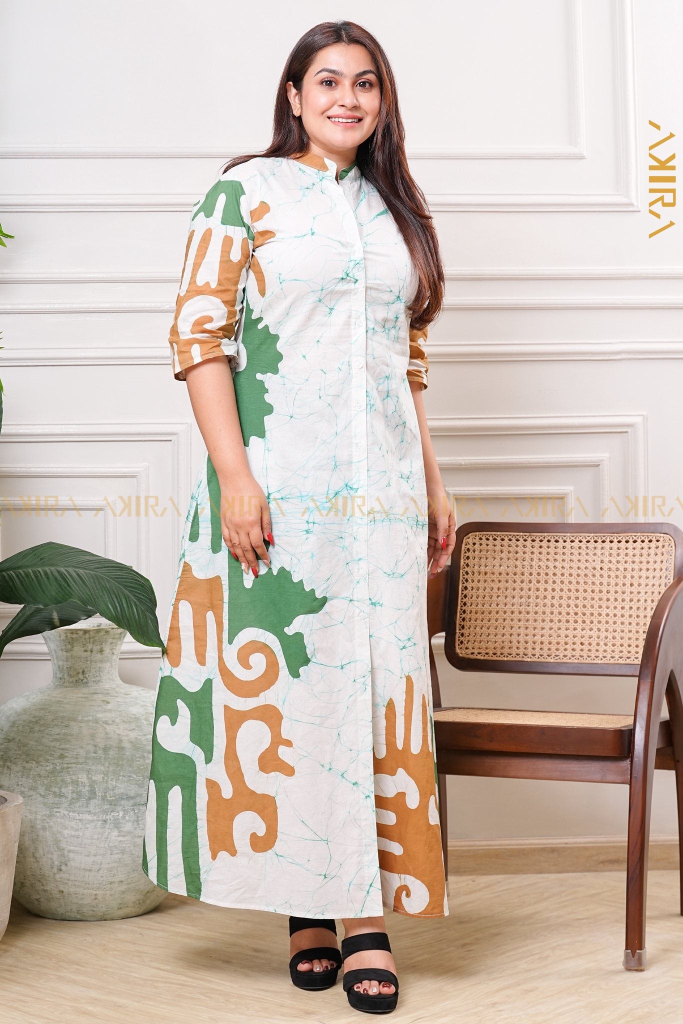 Style Sizzle Batik Dress